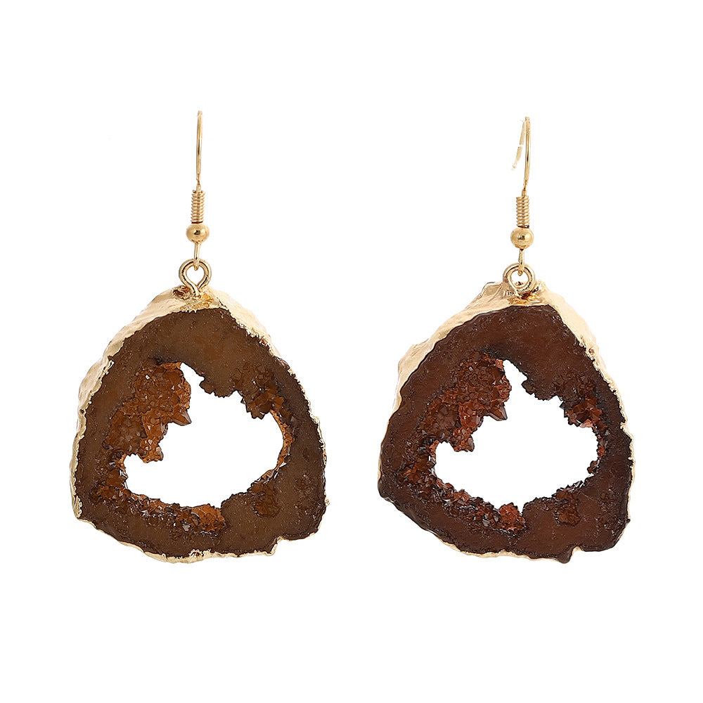 Wholesale Vintage Natural Stone Earrings